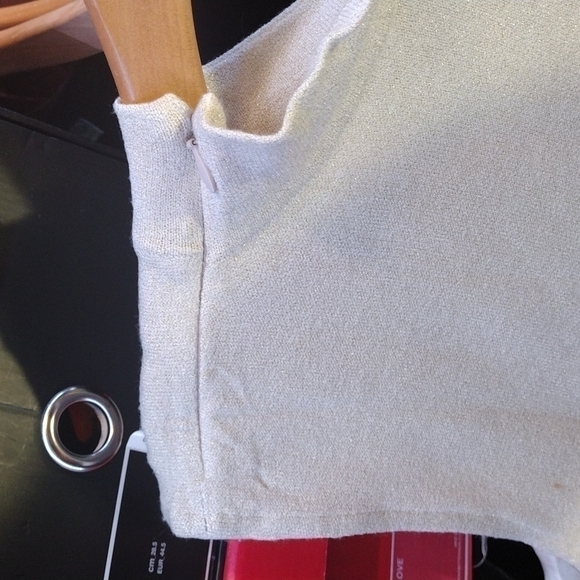 𝅺ST John women's tank top shirt size extra large light almond gold color NWT - Picture 7 of 10